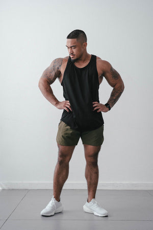 Blaze Stringer Tank Black