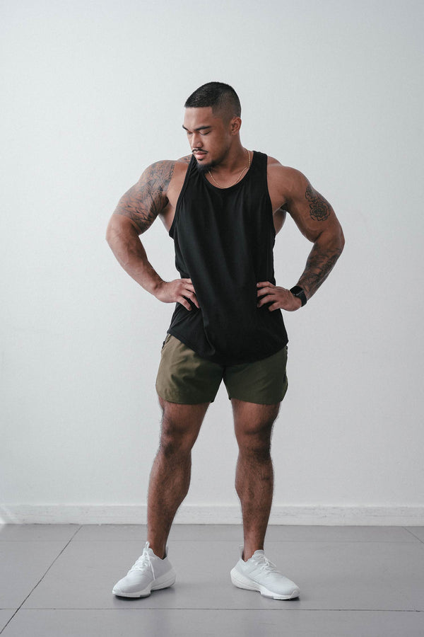 Blaze Stringer Tank Black