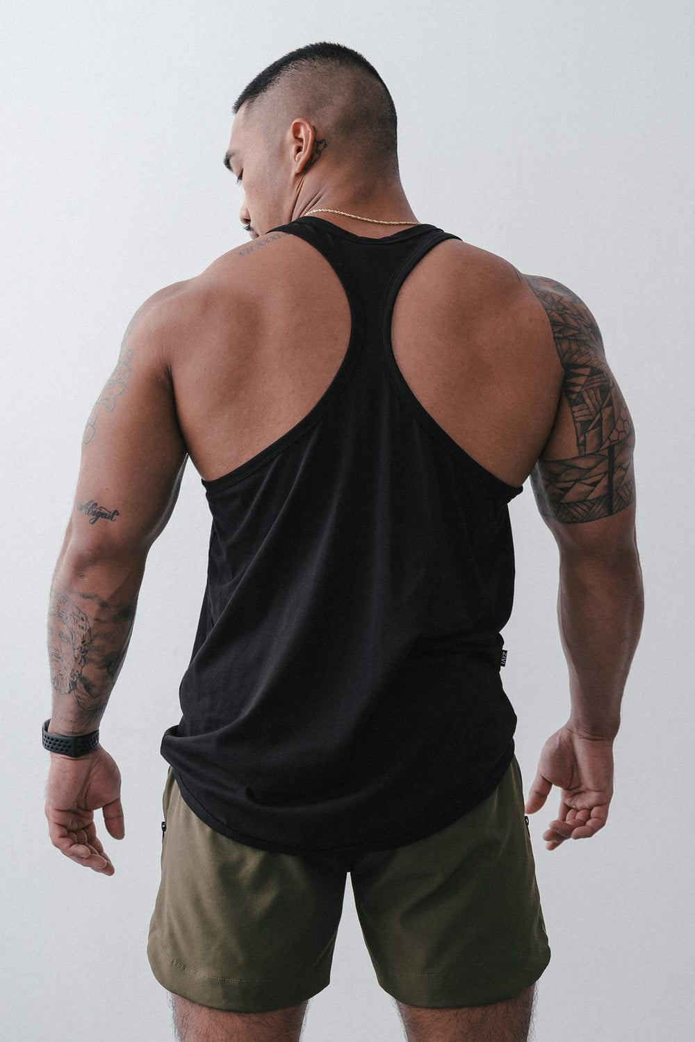 Blaze Stringer Tank Black