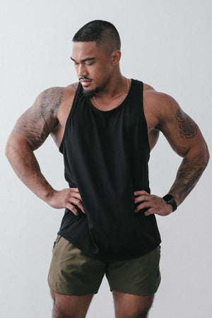 Blaze Stringer Tank Black