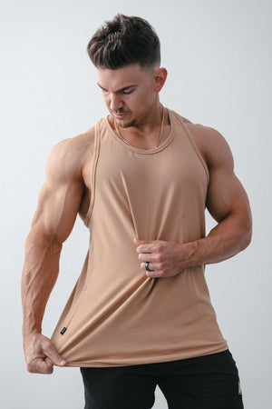 Blaze Stringer Tank Almond