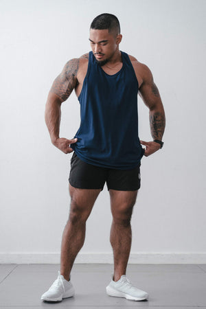Blaze Stringer Tank Navy