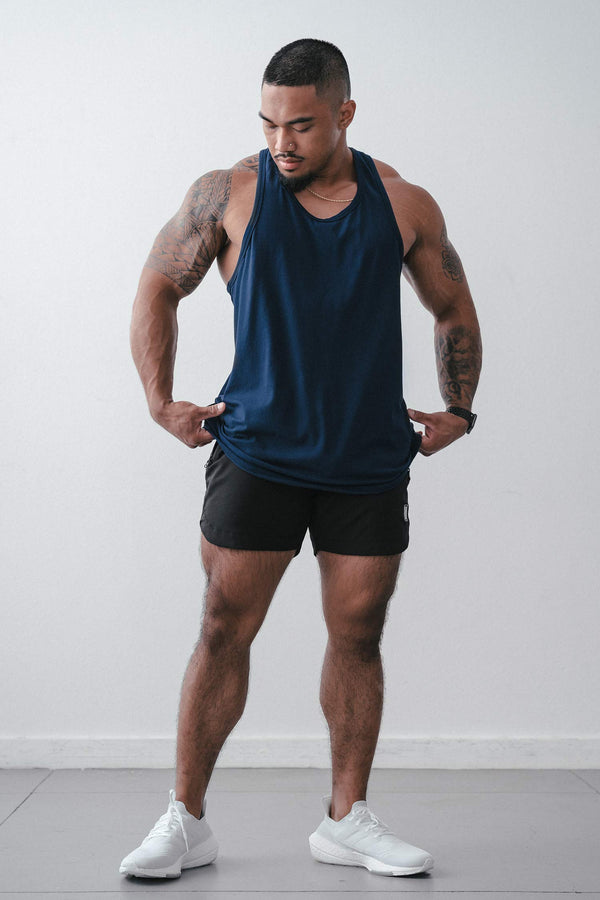 Blaze Stringer Tank Navy