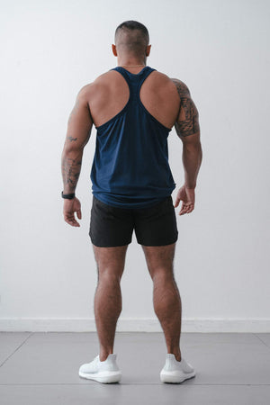Blaze Stringer Tank Navy