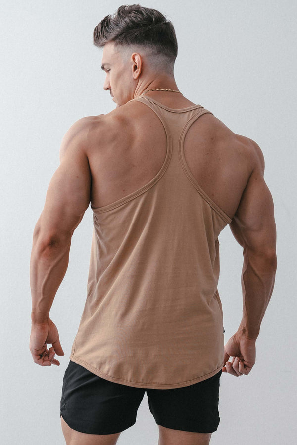 Blaze Stringer Tank Almond