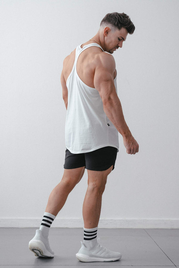 Blaze Stringer Tank White
