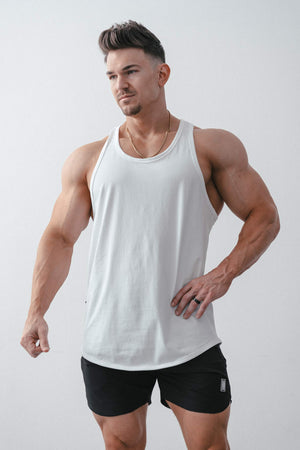 Blaze Stringer Tank White