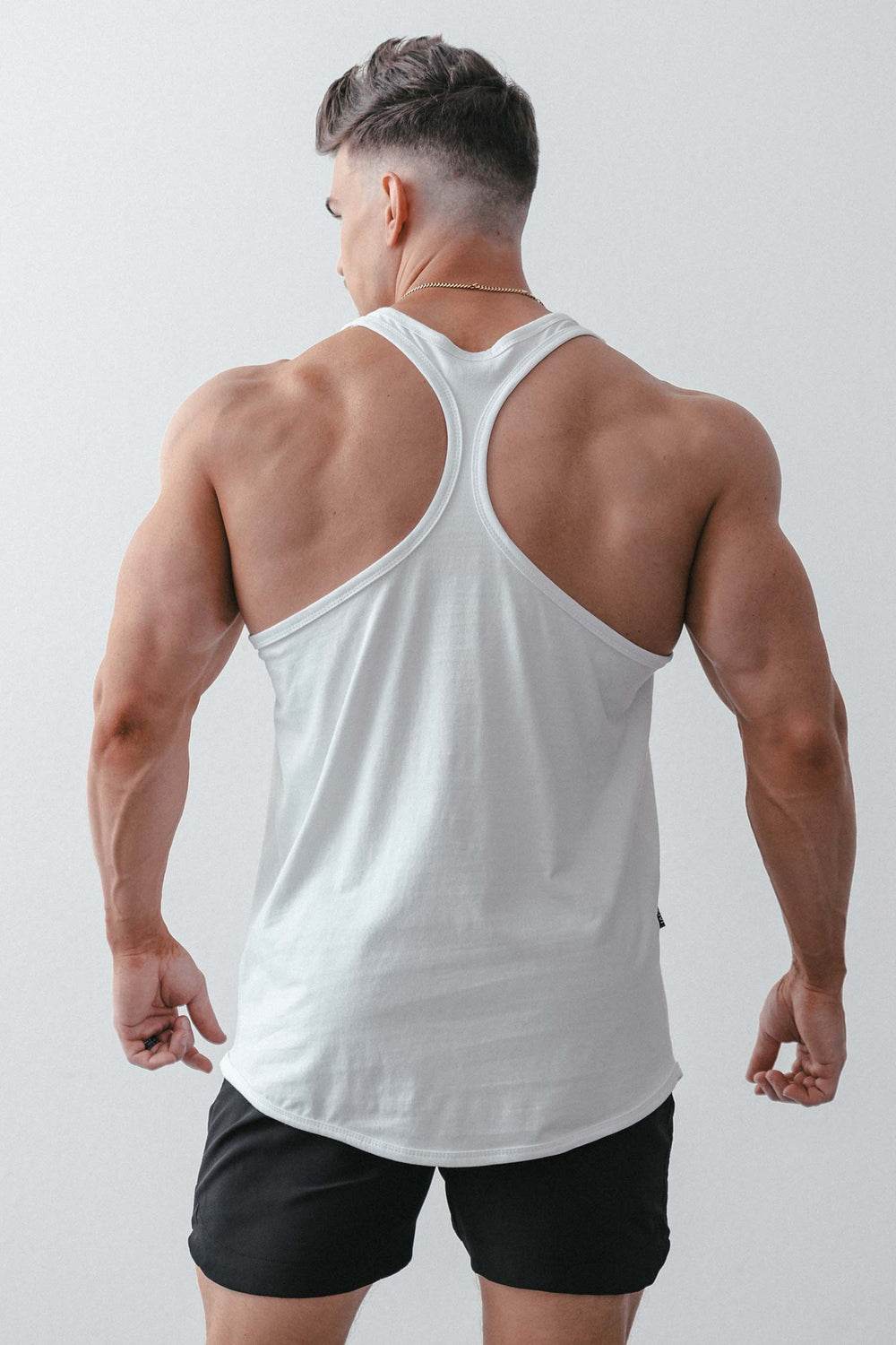Blaze Stringer Tank White