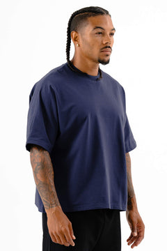 Legacy Boxy Tee Navy