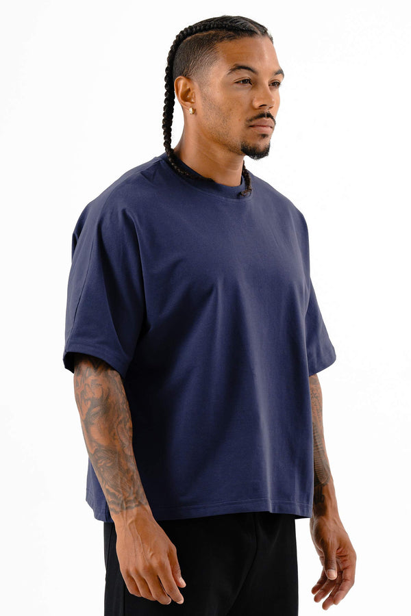 Legacy Boxy Tee Navy