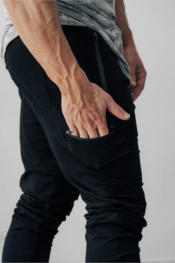 Cargo Joggers Black