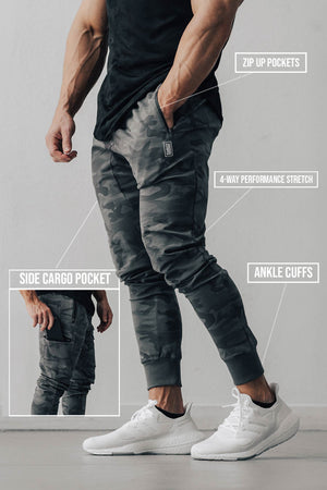 Cargo Joggers Dark Camo