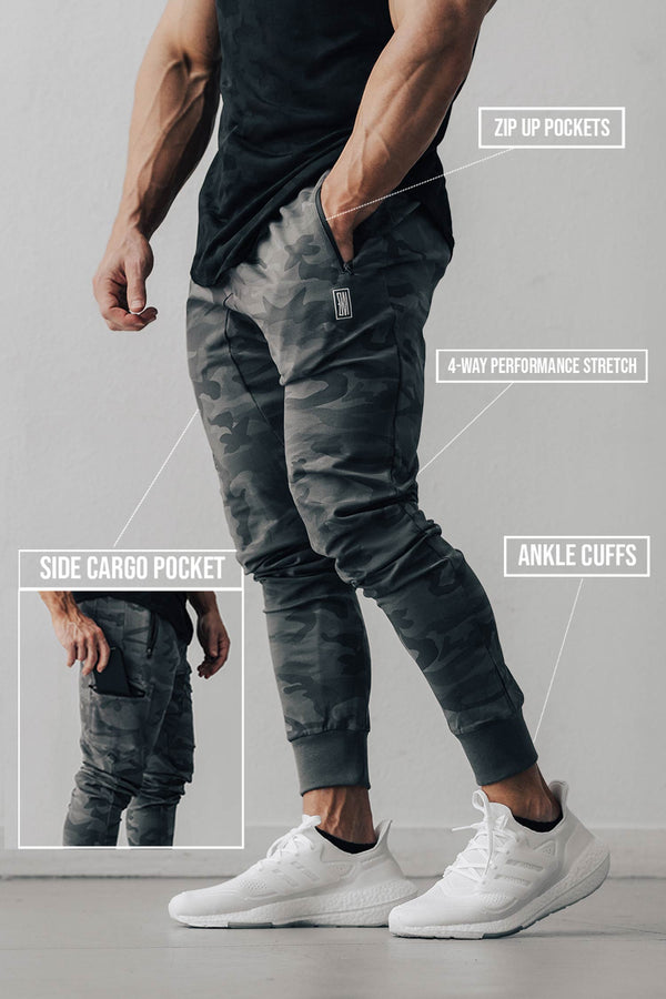 Cargo Joggers Dark Camo