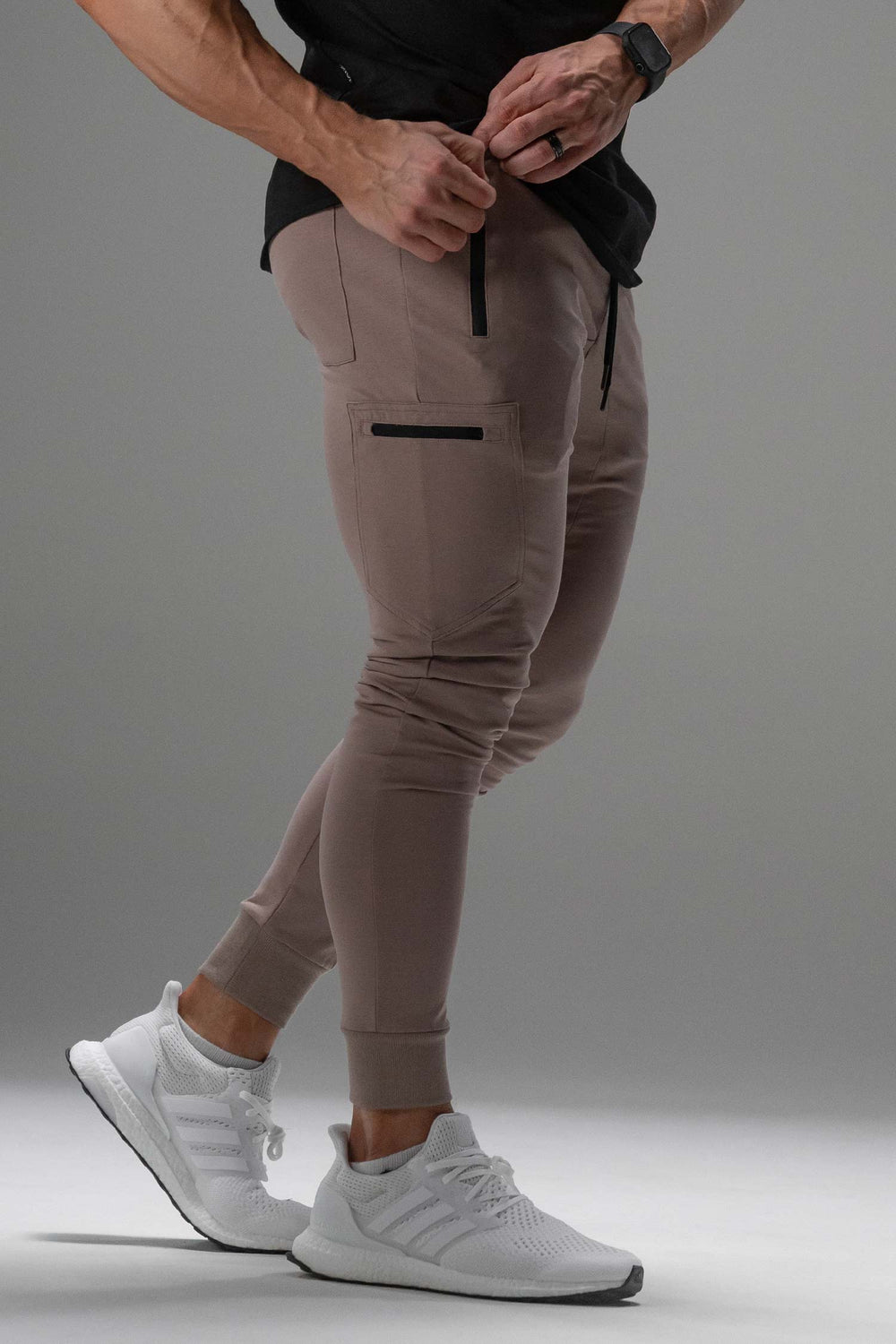 Cargo Joggers Mauve