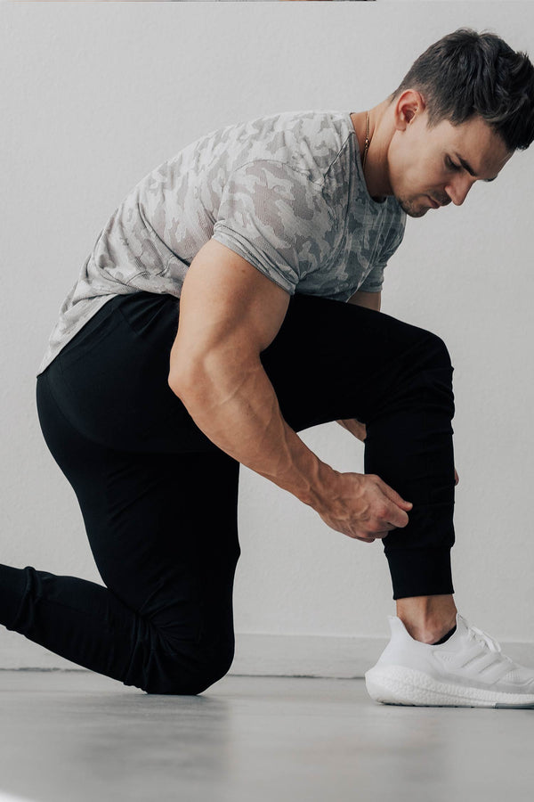 Cargo Joggers Black