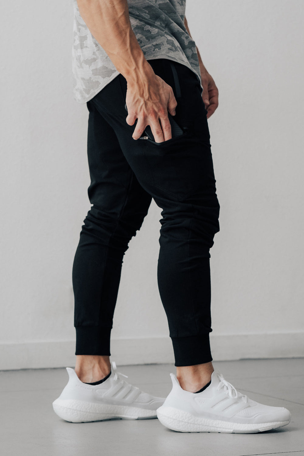 Cargo Joggers Black
