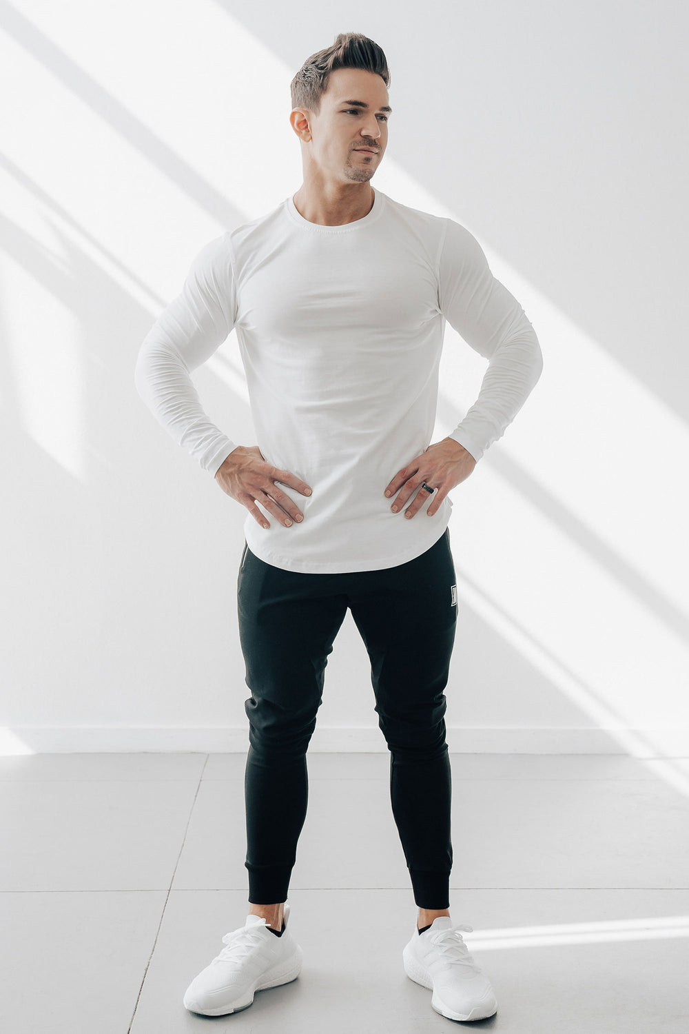 Core Long Sleeve White