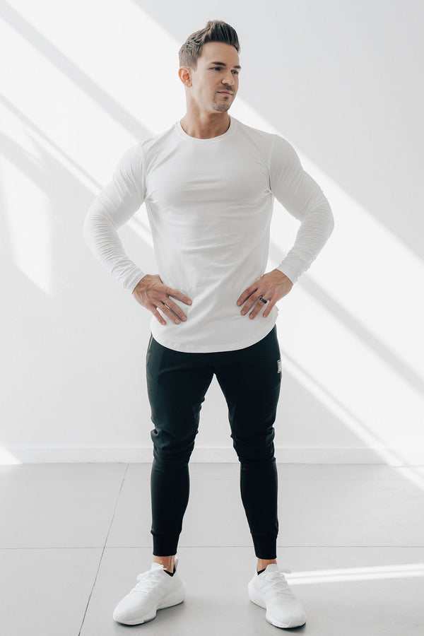 Core Long Sleeve White
