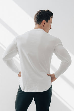 Core Long Sleeve White