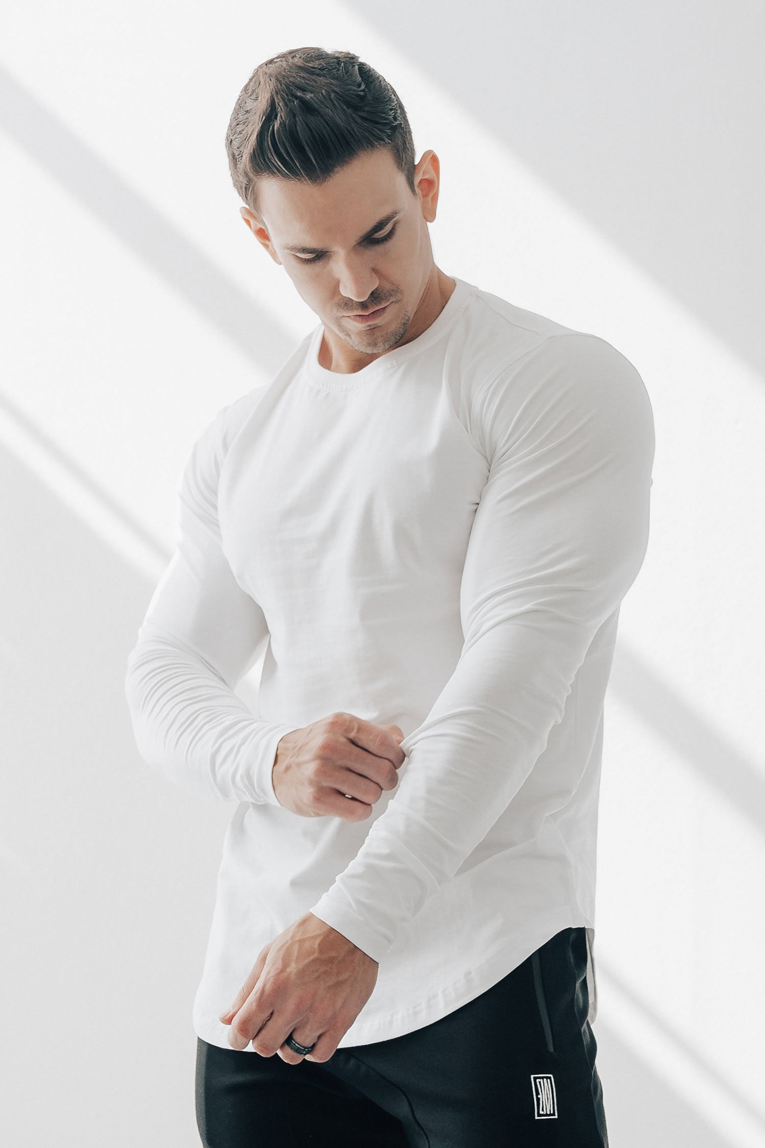 Core Long Sleeve White