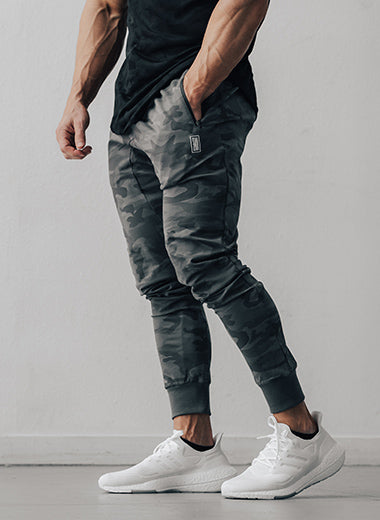 Cargo Joggers White Camo