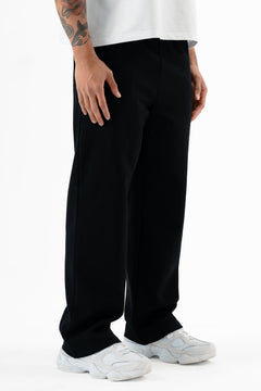Straight Leg Joggers Black