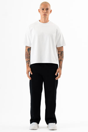Straight Leg Joggers Black