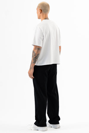 Straight Leg Joggers Black