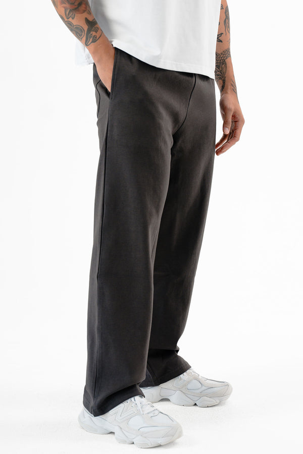 Straight Leg Joggers Carbon