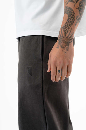 Straight Leg Joggers Carbon