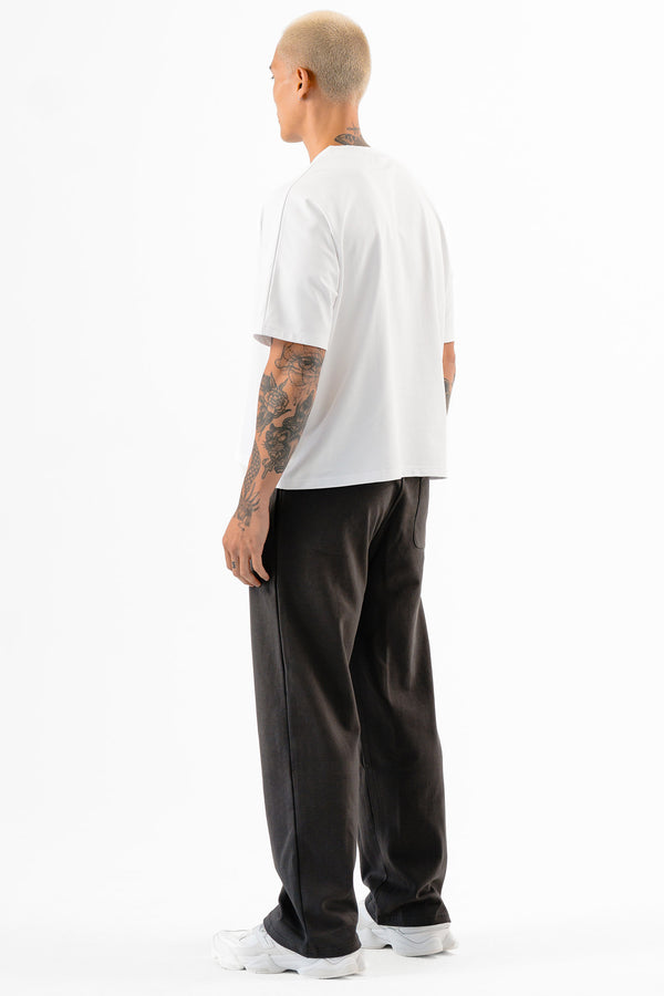 Straight Leg Joggers Carbon