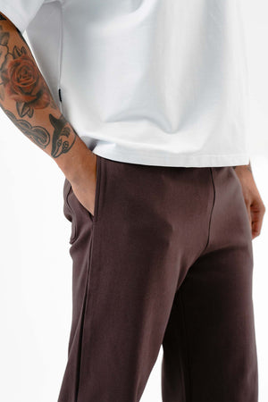 Straight Leg Joggers Espresso