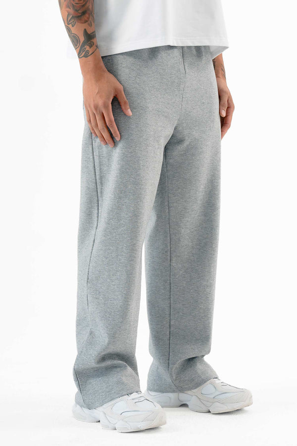 Straight Leg Joggers Heather Gray