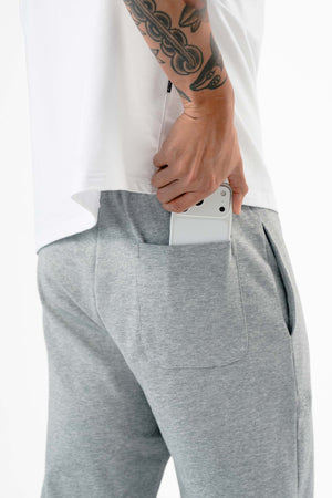 Straight Leg Joggers Heather Gray