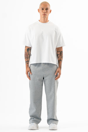 Straight Leg Joggers Heather Gray