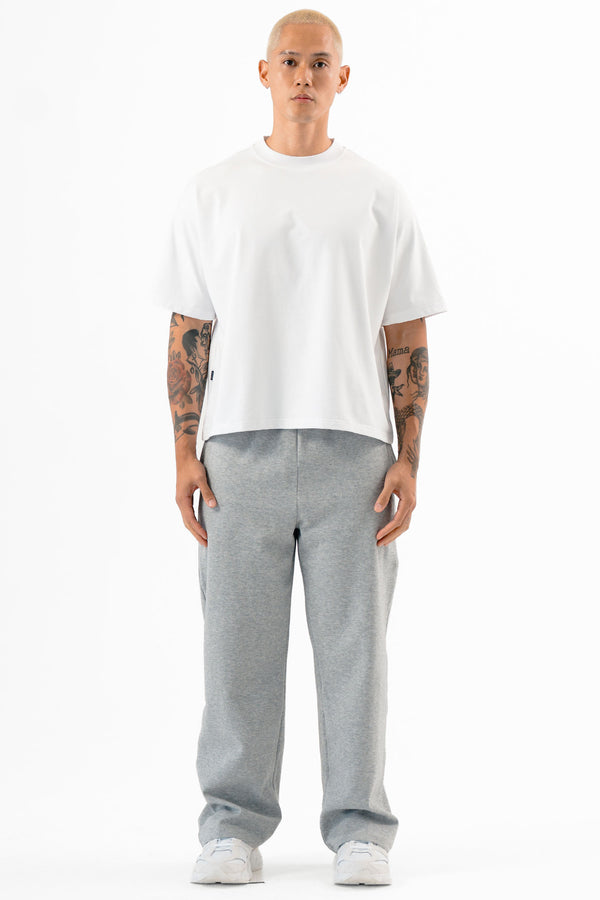Straight Leg Joggers Heather Gray