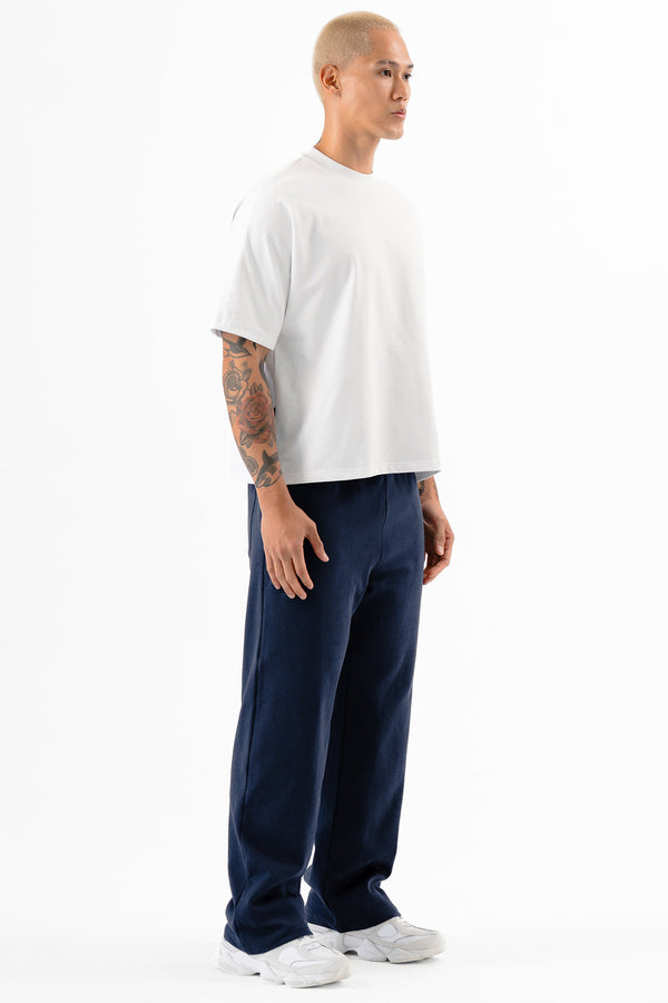 Straight Leg Joggers Navy
