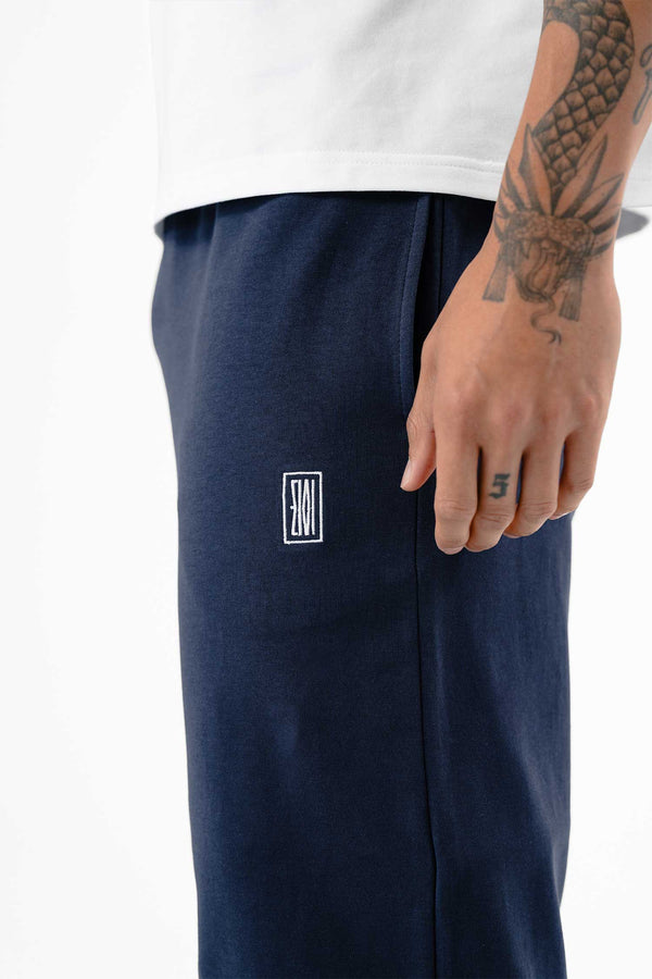 Straight Leg Joggers Navy