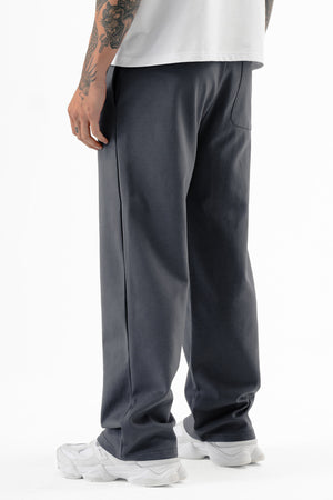 Straight Leg Joggers Steel
