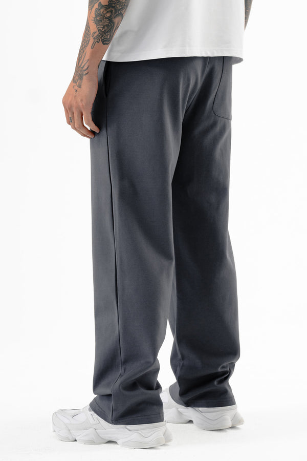 Straight Leg Joggers Steel
