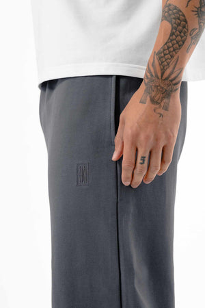 Straight Leg Joggers Steel
