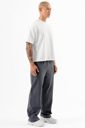 Straight Leg Joggers Steel