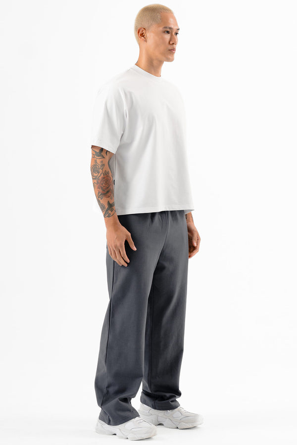 Straight Leg Joggers Steel