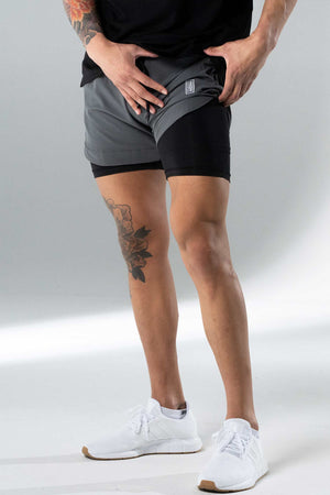 Lifestyle Lined Shorts Charcoal/Black