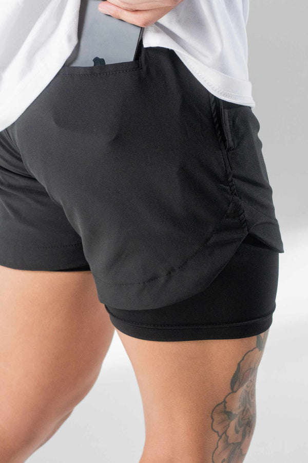 Lifestyle Lined Shorts Black/Black