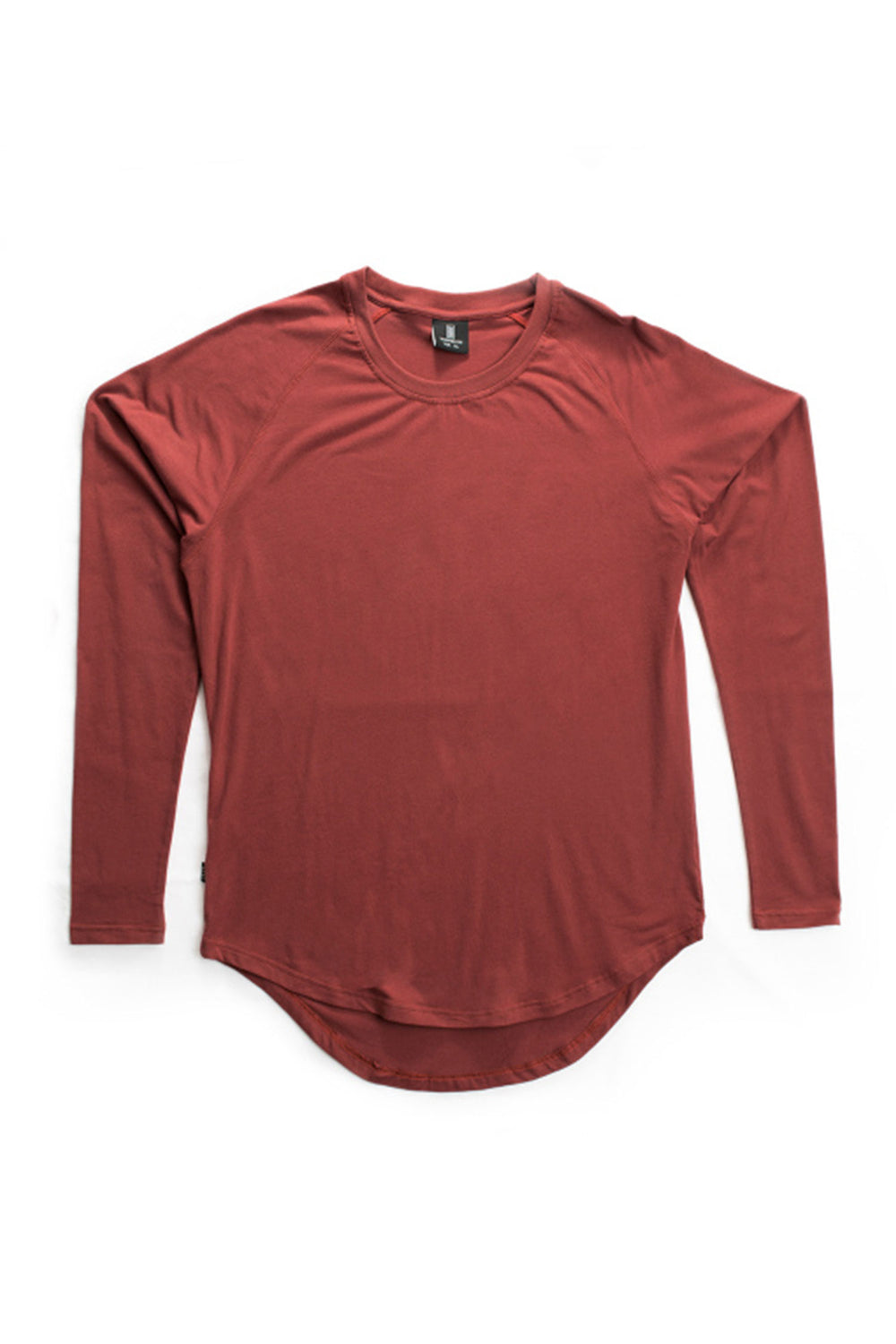 Scoop Long Sleeve Marsala