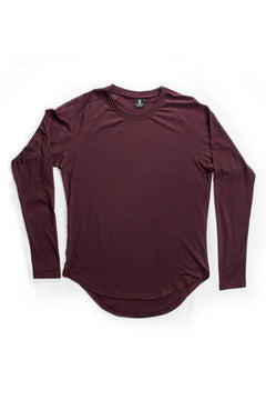 Scoop Long Sleeve Merlot