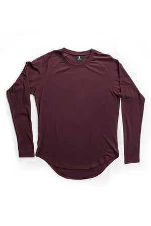 Scoop Long Sleeve Merlot