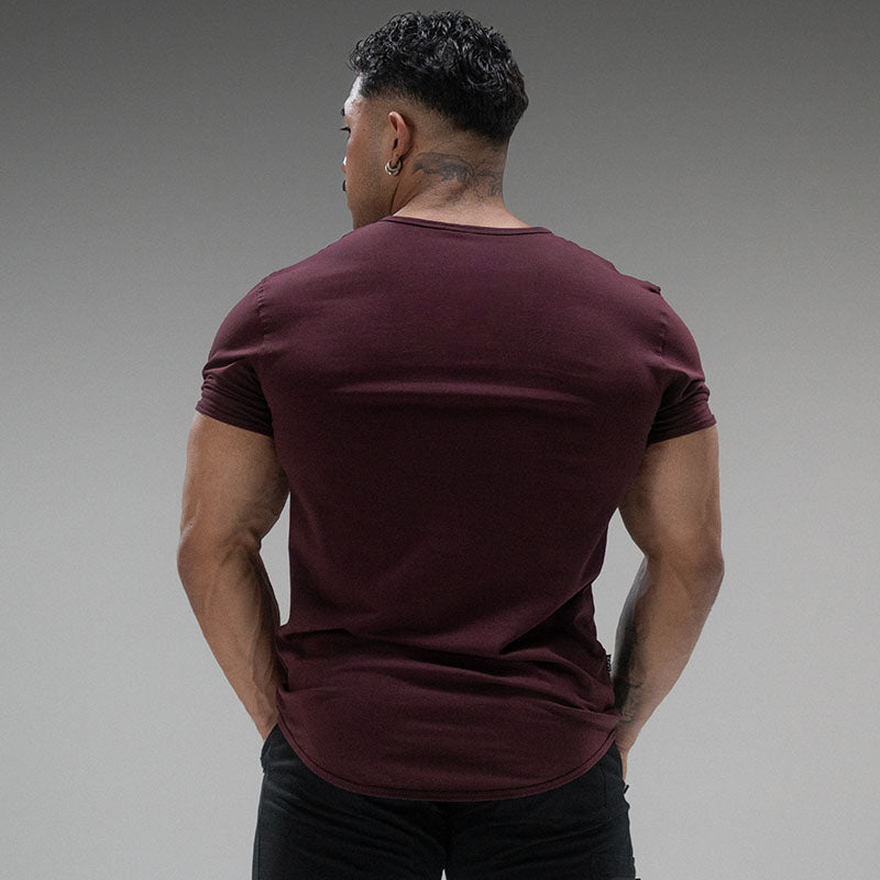 Signature Tee Merlot