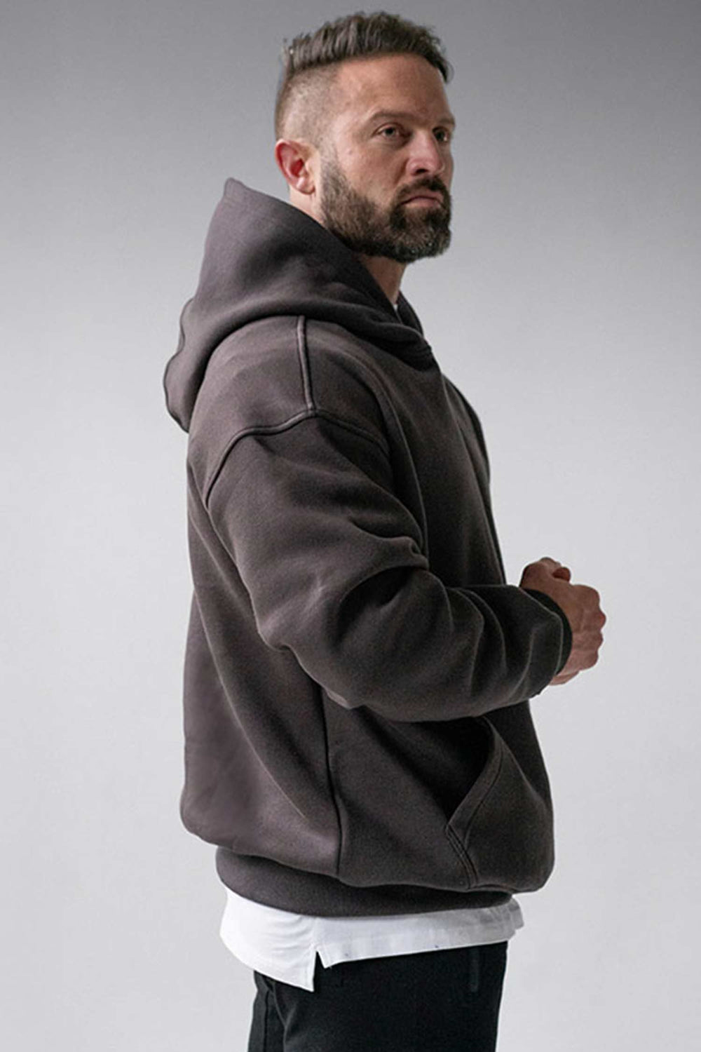 Oversized Hoodie Coal